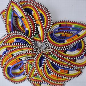 Wholesale Maasai earrings / African beaded earrings / Maasai earrings /wholesale Beaded earrings / African jewelry / African Masai earrings