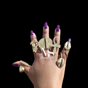 5 African Brass rings , Wholesale brass rings , African continent adjustable brass rings , boho  rings , African brass star rings ,