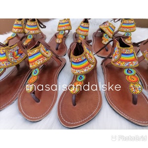 Wholesale sandals , African beaded sandals , wholesale Gladiator sandals , Women Sandals wholesale , Bulk sandals , Mother&#39;s day gift