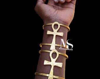 Ankh bracelets , African brass bracelets , wholesale brass bracelets , African Brass jewelry ,wholesale brass jewelry , unisex bracelets