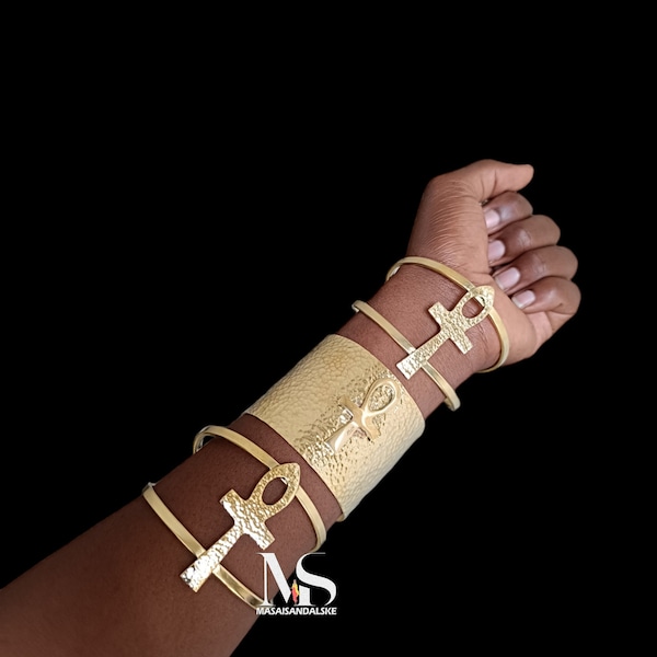 Ankh bracelets ,African brass bracelets , wholesale brass bracelets , African Brass jewelry ,wholesale brass jewelry , unisex bracelets