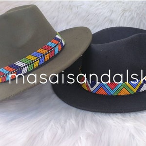 Unisex Beaded fedora hats , colorful hats , fashion fedora hats , Beaded fedora hats , cowboy hat , summer fedora hats , women colorful hats