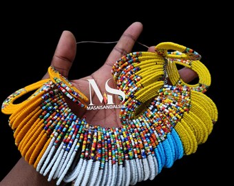 Wholesale Maasai Beaded Earrings, African Tribal Jewelry