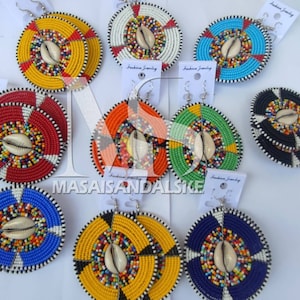 Wholesale Maasai earrings / African beaded earrings / Maasai earrings /wholesale Beaded earrings / African jewelry / African Masai earrings