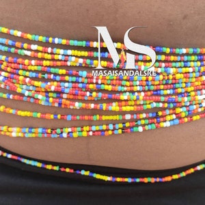 Multicolor Waist Beads clasps Waist Beads, Stomach Beads, Waist Beads, Africa Waist Beads , Waist Beads, clasps Waist Beads