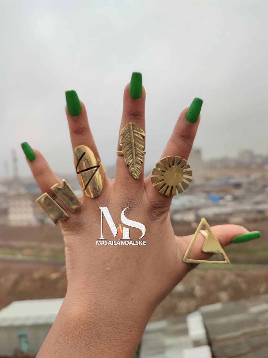 5 Brass Rings , Wholesale Brass Rings , Statement Rings , Adjustable