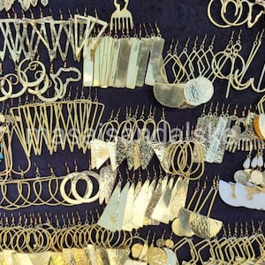 Wholesale brass earrings , Tribal earrings , Statement earrings , Assorted brass earrings wholesale , Women earrings , brass and bone earrin