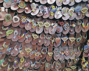 Wholesale sandals / Masai bulk sandals / Masai sandals wholesale / pure cow leather sandals / Real leather women sandals