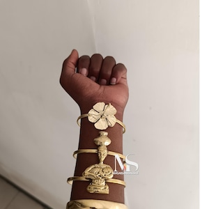 African Bracelet,Brass bracelet, adjustable bracelet, Unisex bracelet,brass jewelry, jewelry, African jewelry, Handmade jewelry,Brass jewelr