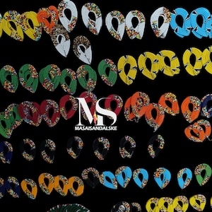 Pendientes al por mayor, pendientes Masai, coloridos pendientes Masai, joyas de mujer, pendientes surtidos