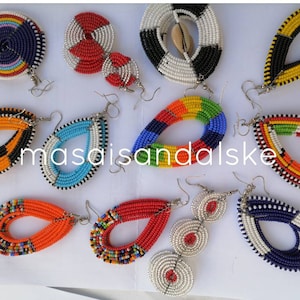 Earrings , Maasai Earrings , women earrings , Wholesale earrings , maasai earrings wholesale , African beaded earrings , assorted earrings