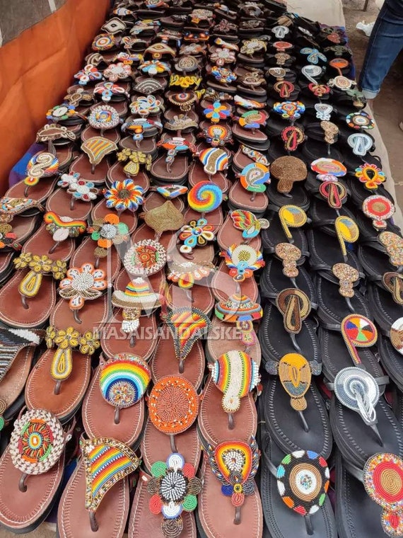 Wholesale Sandals, Maasai Sandals, Women Sandals , Summer Sandals , Bulk  Sandals , Kenyan Sandals , Gladiator Sandals 