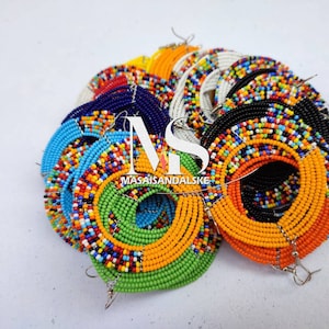 Wholesale earrings , Masai earrings , colorful Masai earrings , women jewelry , Assorted earrings