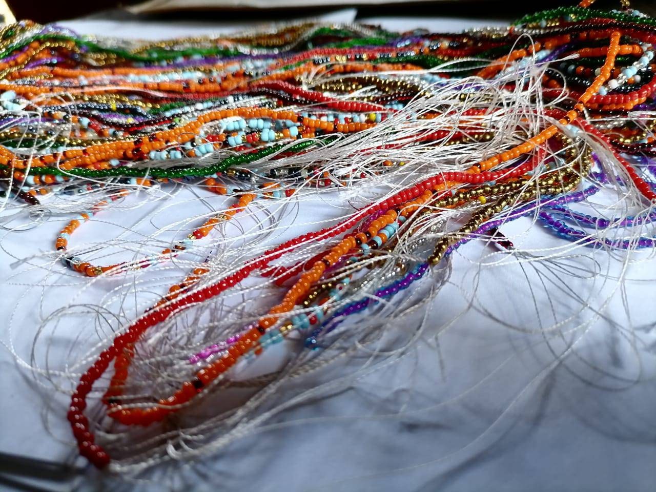 Tie on Waist Beads Wholesale/adjustable Waist Beads/wholesale - Etsy UK