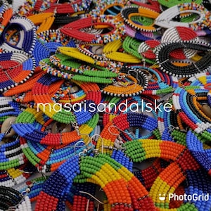 Wholesale Maasai earrings / African beaded earrings / Maasai earrings /wholesale Beaded earrings / African jewelry / African Masai earrings