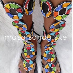 Extra long Gladiator sandals , show sandals , custom sandals , leather sandals , beautiful gladiator sandals , colourful sandals ,gift