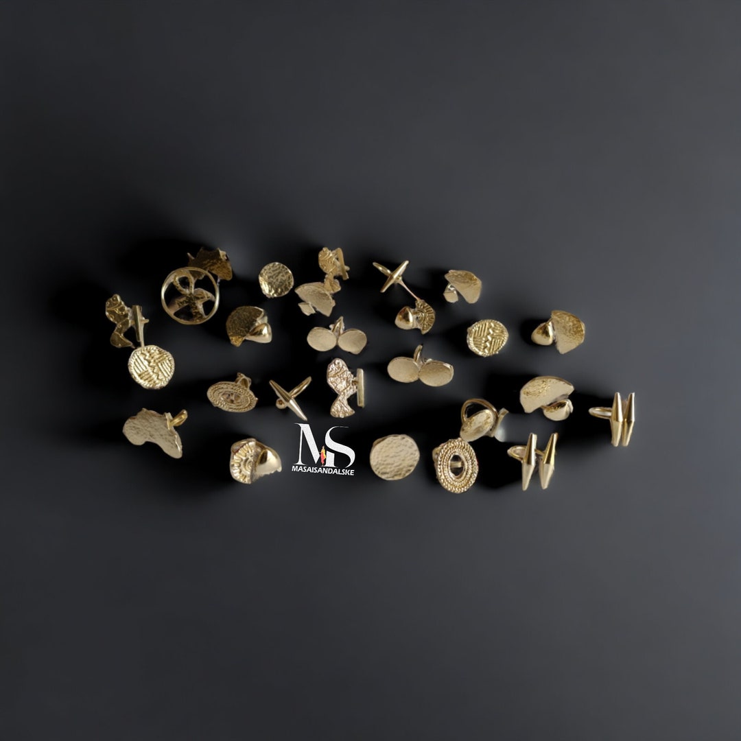 50 African Brass Rings , Wholesale Brass Rings , African Continent ...