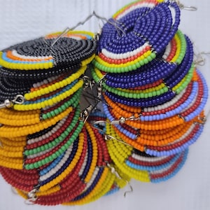 Wholesale Maasai earrings / African beaded earrings / Maasai earrings /wholesale Beaded earrings / African jewelry / African Masai earrings