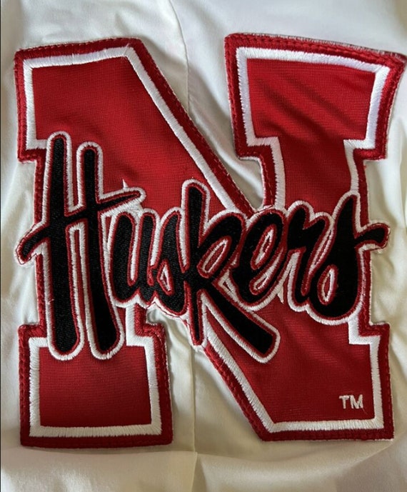 VTG 90s Nebraska Huskers Apex One Emboriered Jack… - image 3