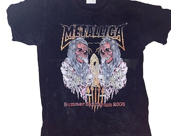 Vintage Metallica Summer Sanitarium Tour T-shirt - 2003 Graphic