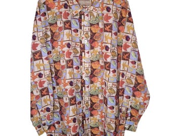 Camicia Enyce da uomo taglia XL, vintage autunno 99, vintage Y2K