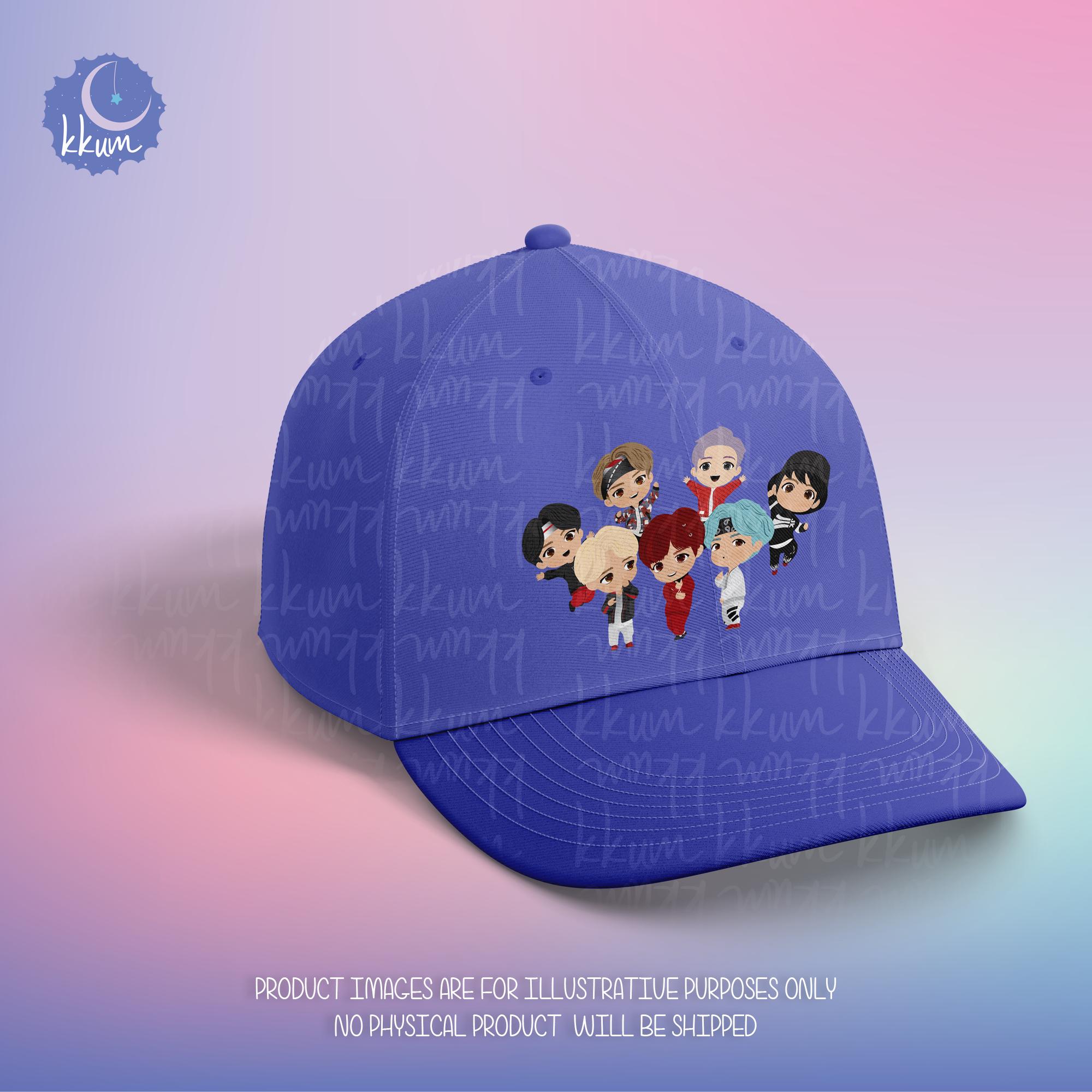 BTS Members Tinytan PNG Digital Download | KPOP Clipart Set for