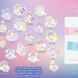 22 NCT members soft cute png jpeg  / KPOP