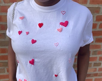 LoveBug Hand Embroidered Tshirt