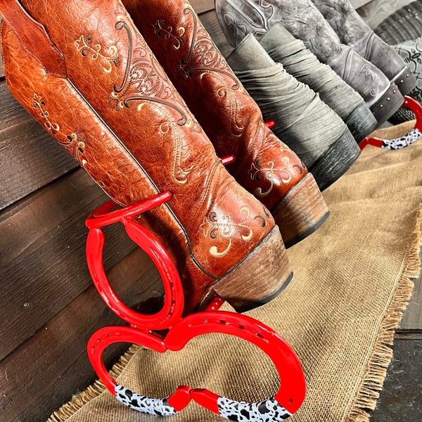 Horseshoe Boot Holder Etsy