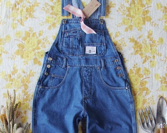 Gärtnerin Arbeitslatzhose Denim Overall Bauernhof Künstler Malerin Gärtnerin ~ Damen X-Klein Klein Mittel Groß & X-Large