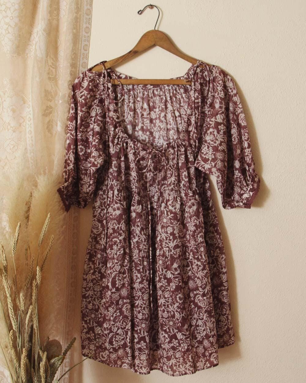 Cotton Autumn Dress - Etsy
