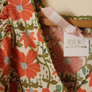 New Poppies Cotton Printed Whimsical Spring & Summer Dress ~ Women's ...