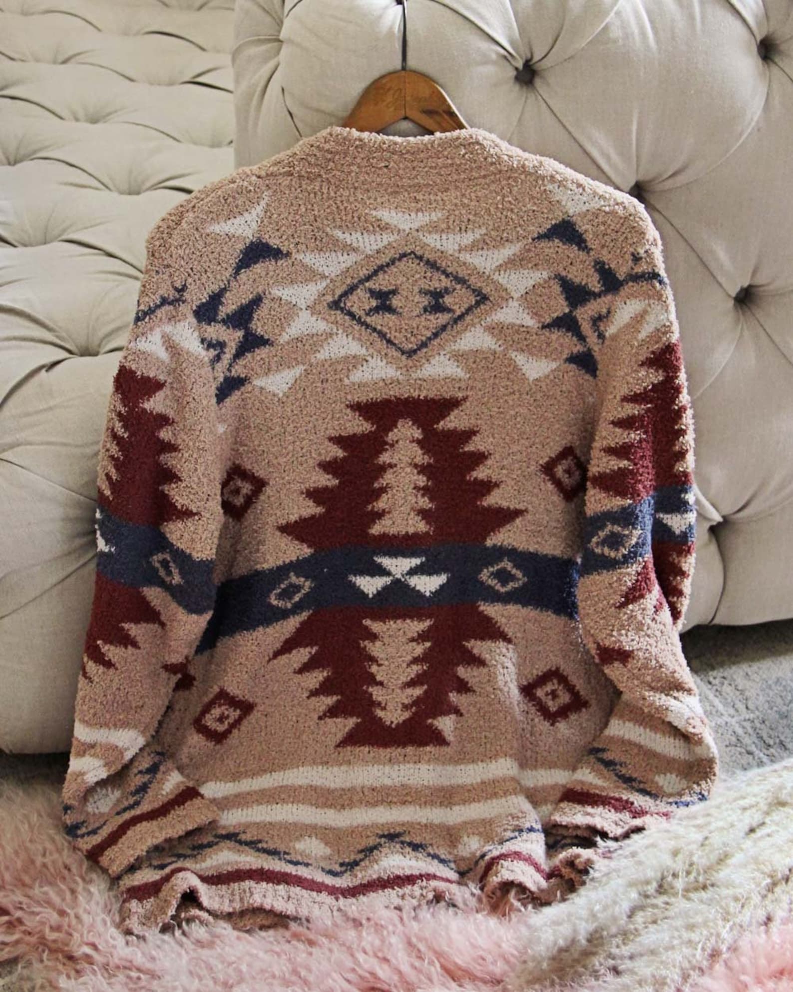New Highlands Fall Native Inspired Vintage Western Aztec Knit - Etsy