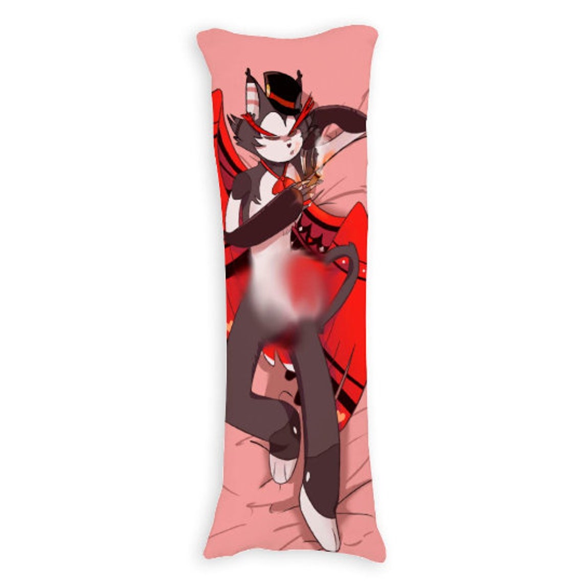 Uncensored NSFW Hazbin Hotel Husk Big Dakimakura. Nude Furry Etsy