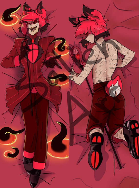 Dakimakura grande Alastor de Hazbin Hotel. Funda de almohada ligera de  cuerpo completo con 2 diseños diferentes de tu personaje favoritos -   Portugal