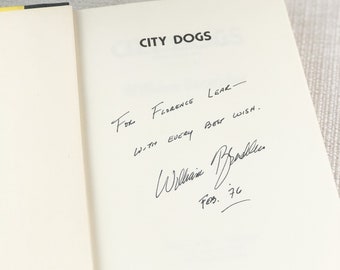 Signed by Author William Brashler, First Edition Books