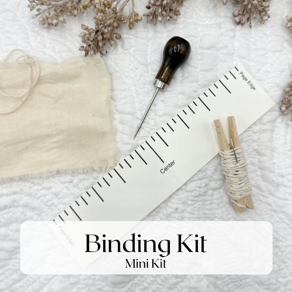 Binding Kit for Journal Making, Journal Binding Kit, Junk Journal, Art Journal