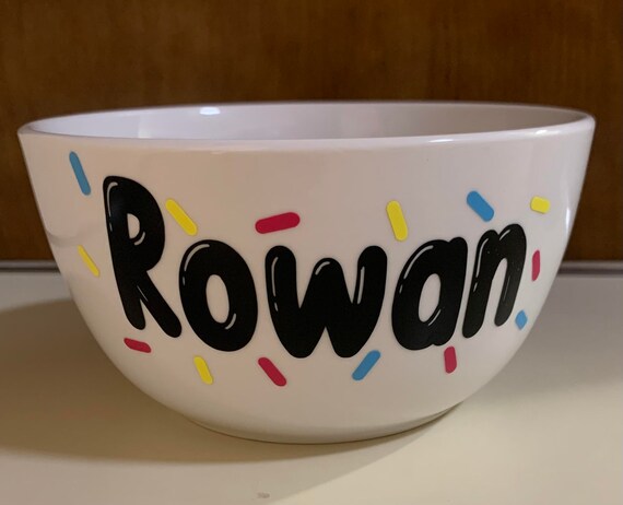 SCOOP There It Is Personalized Ice Cream Bowl 