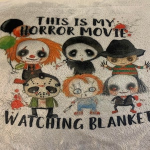 This is My Horror Movie Watching Blanket