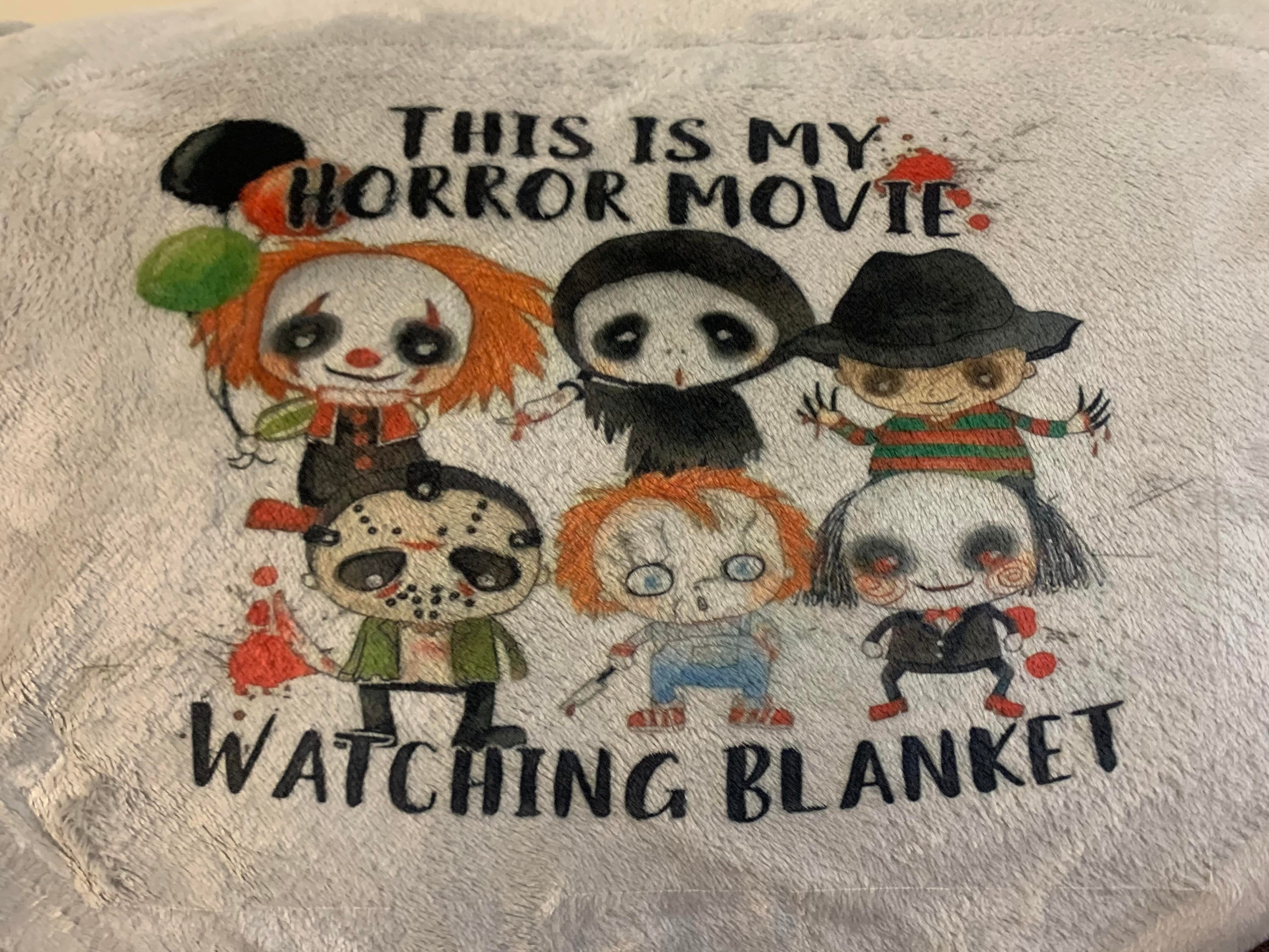 This is My Horror Movie Watching Blanket Etsy