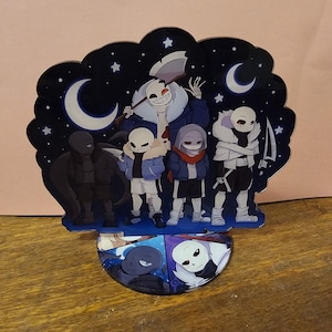 Undertale AU acrylstandaards