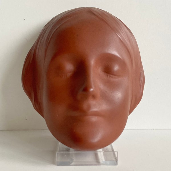 Arthur Möller - goebel - L'Inconnue de la Seine - Céramique - Marqué - Masque