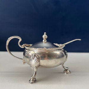 Antique salt - Silver - Birmingham - Selfridge & co - Hallmark