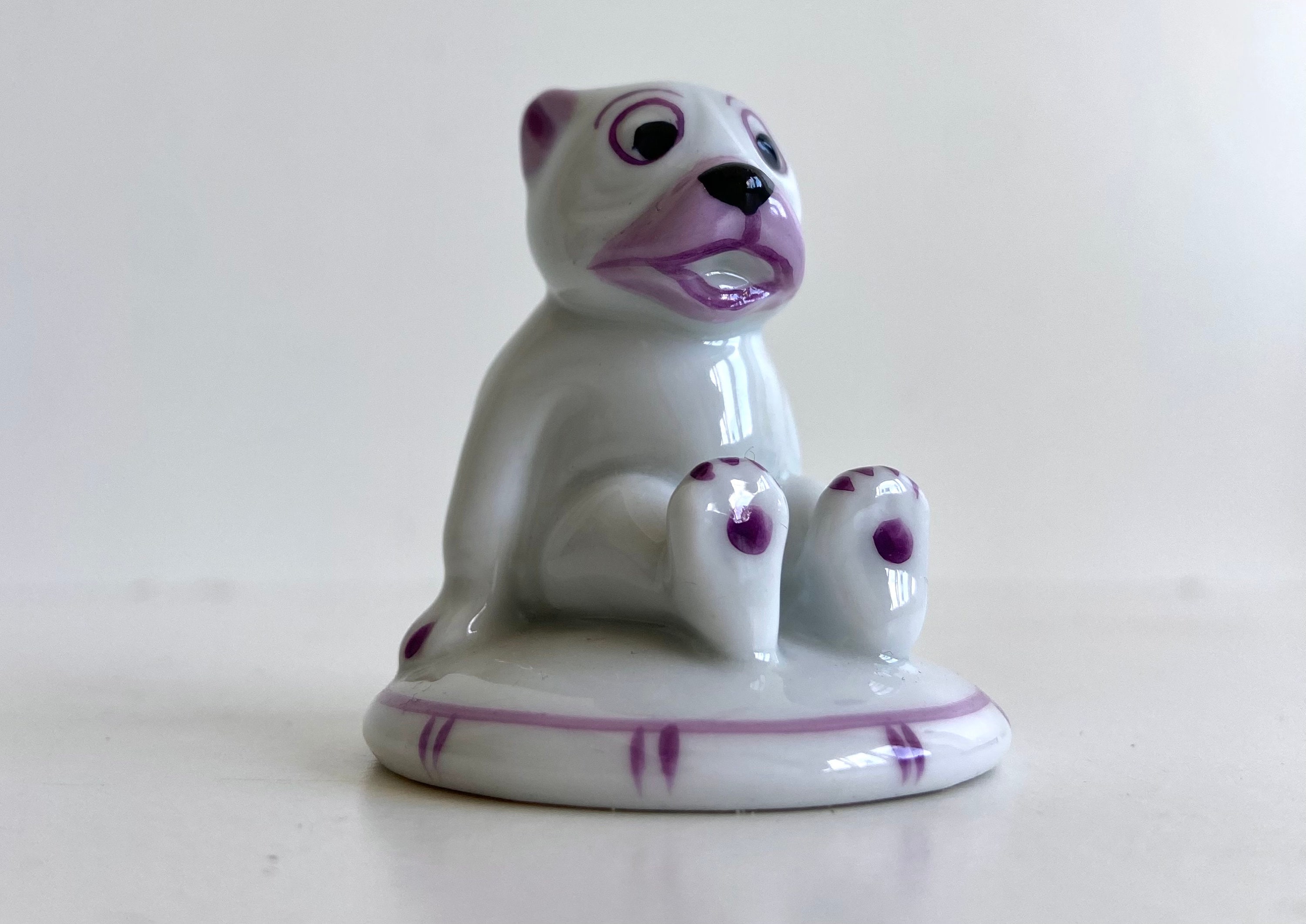 Walter Bosse Metzler and Ortloff Art Deco Sitting Dog