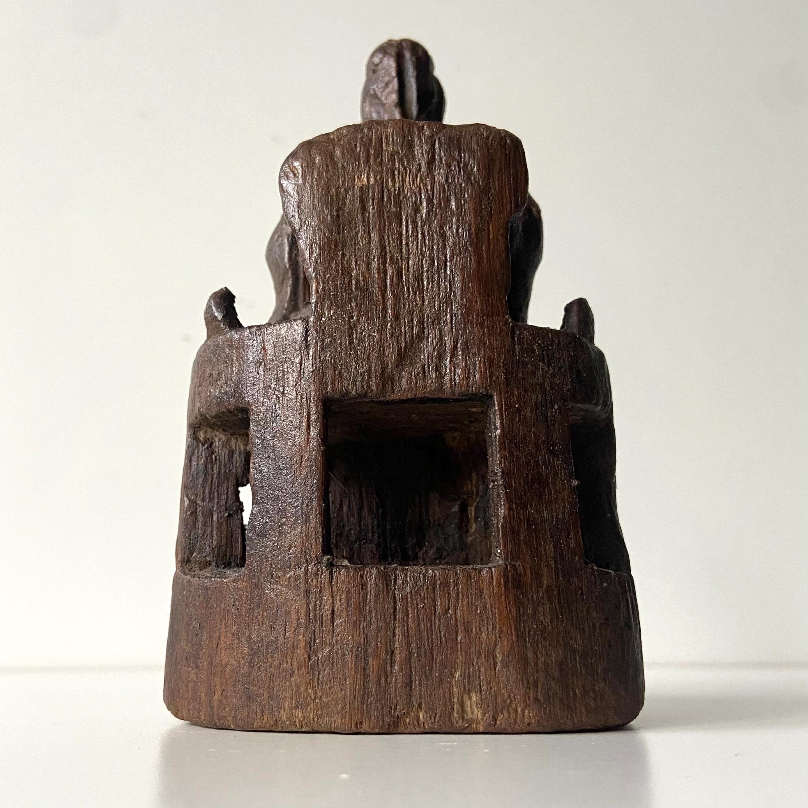 希少な中国の木彫 - 17世紀から18世紀初頭 - 木材 - 緑青 - Etsy 日本