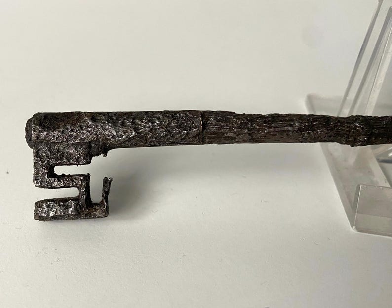 Medieval Key - 15th Century - Archaeological Artefact - Padlock ...