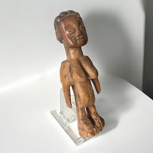 Ewe figure - Ghana - Twin figures - Old - Authentic tribal piece - Early 20th century - Tribal art - African art - Africa