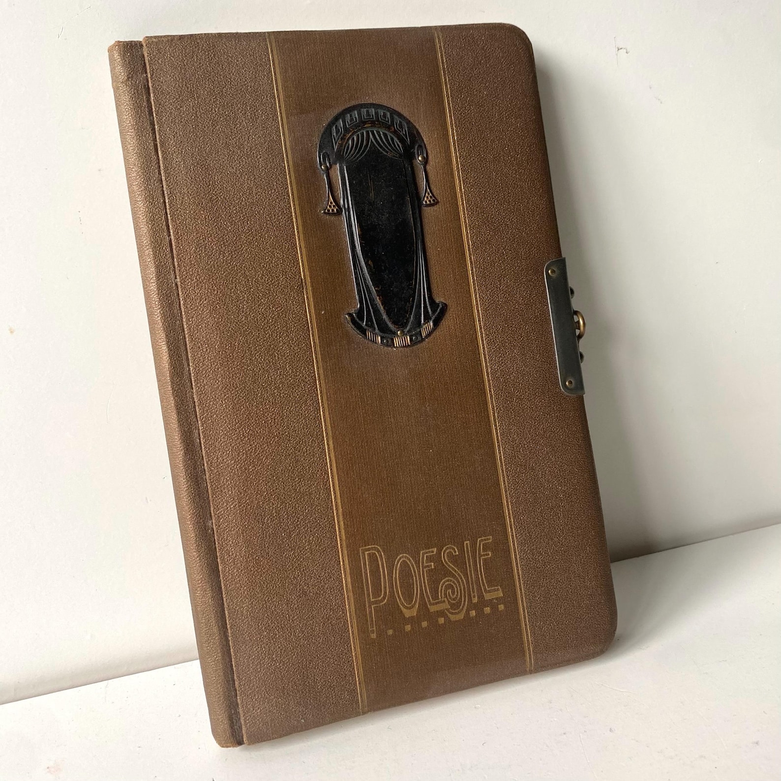 Art Nouveau Poesie album - Book - Personal writings from 1912 - German language