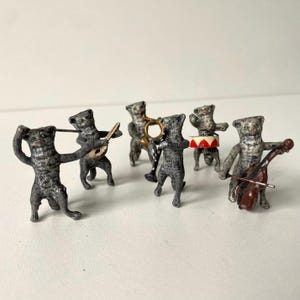 Cat Orchestra Figurines - Etsy