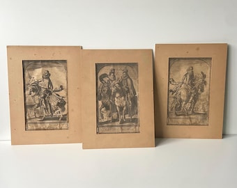 17th century - Antique Etchings - Pages - Book - Emmanuel van Meteren